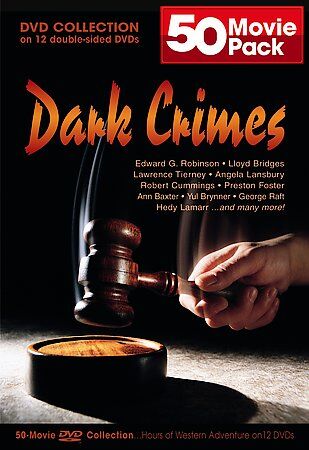 Dark Crimes - 50 Movie Pack (DVD, 2012, 12-Disc Set)