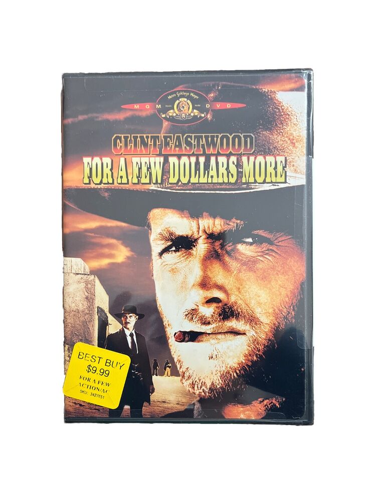 For a Few Dollars More DVD - Clint Eastwood - 1965 - Western Legends