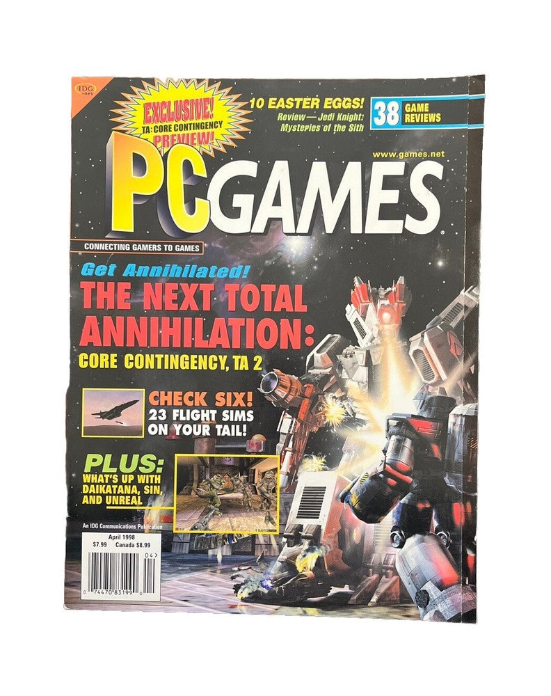 PC Games Magazine Vol.5 No.4 The Next Total Annihilation: Core Contingency, TA 2