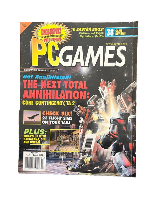 PC Games Magazine Vol.5 No.4 The Next Total Annihilation: Core Contingency, TA 2