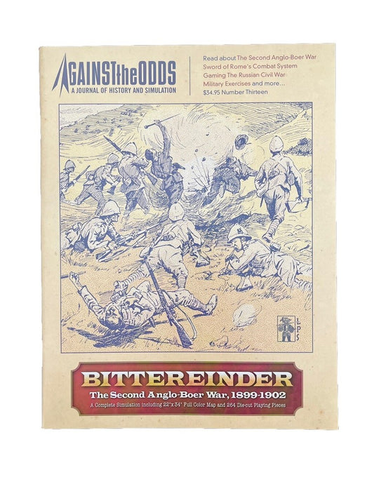 Against The Odds Wargame Magazine #13 BITTEREINDER THE Second Anglo-Boer War
