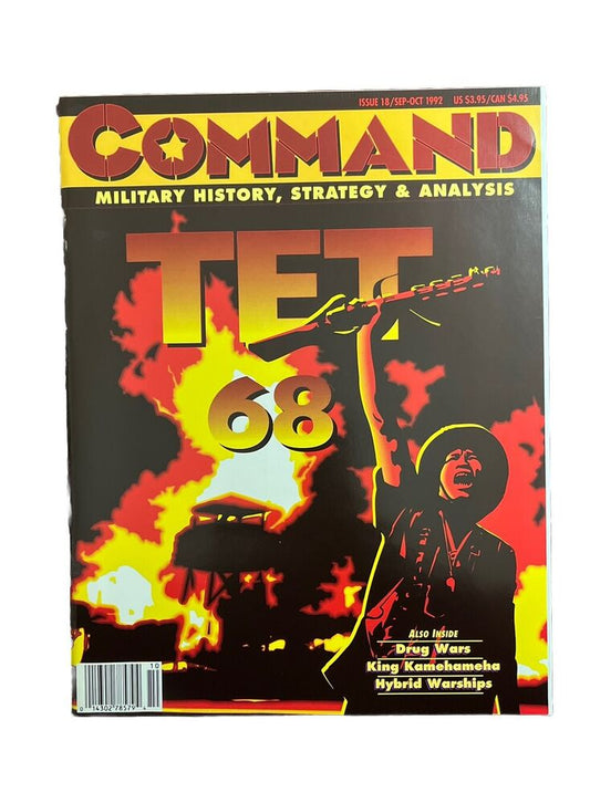 XTR Vintage Collectable Command Wargame Magazine #18 Sep-Oct 1992- TET 68