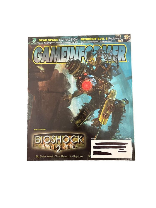 April 2009 Game Informer #192 Collectable Video Game Magazine BIOSHOCK 2