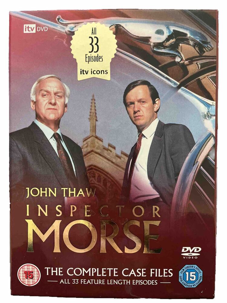 Inspector Morse The Complete Case Files 33 Episodes DVD Box Set