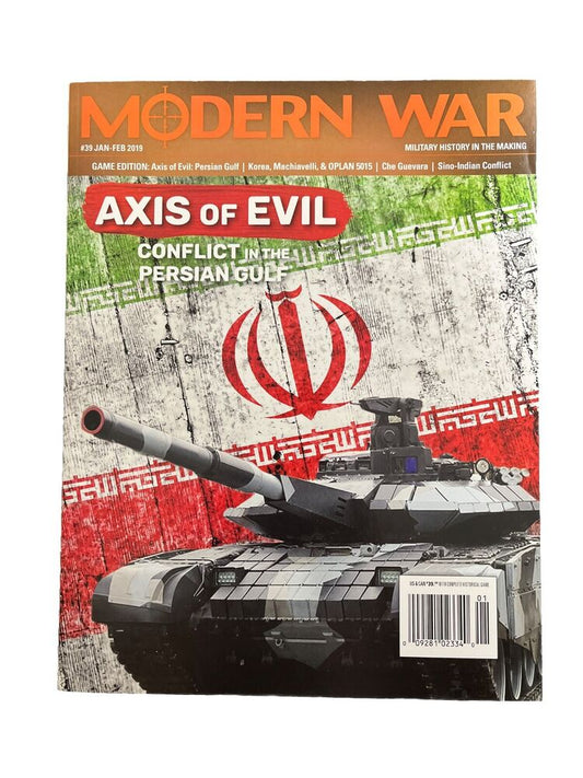 Modern War Magazine #39 With Military Historical Board Game - Axis Of Evil