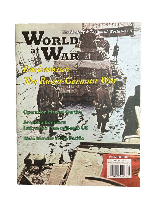 World at War Magazine #1 And History Board Game Barbarossa: The Russo-German War