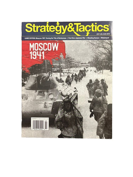 Strategy & Tactics Military History Magazine #317 With A War Game - Moscow 1941