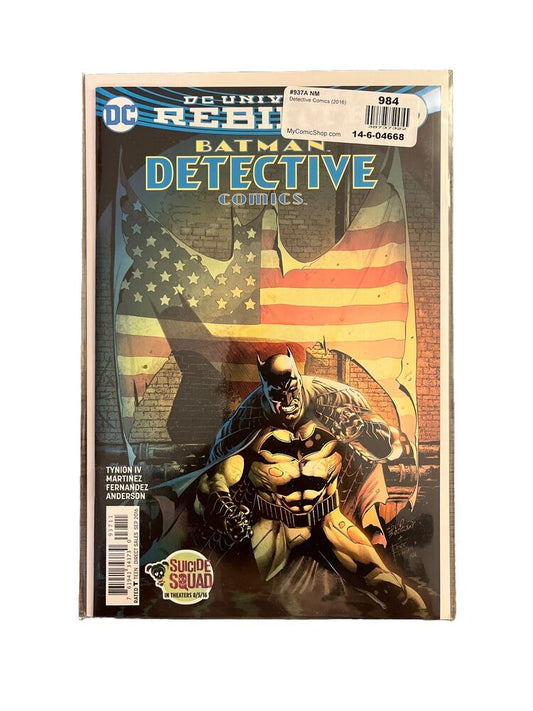 Collectable Batman DETECTIVE COMICS Book #937 2016 DC Universe Rebirth