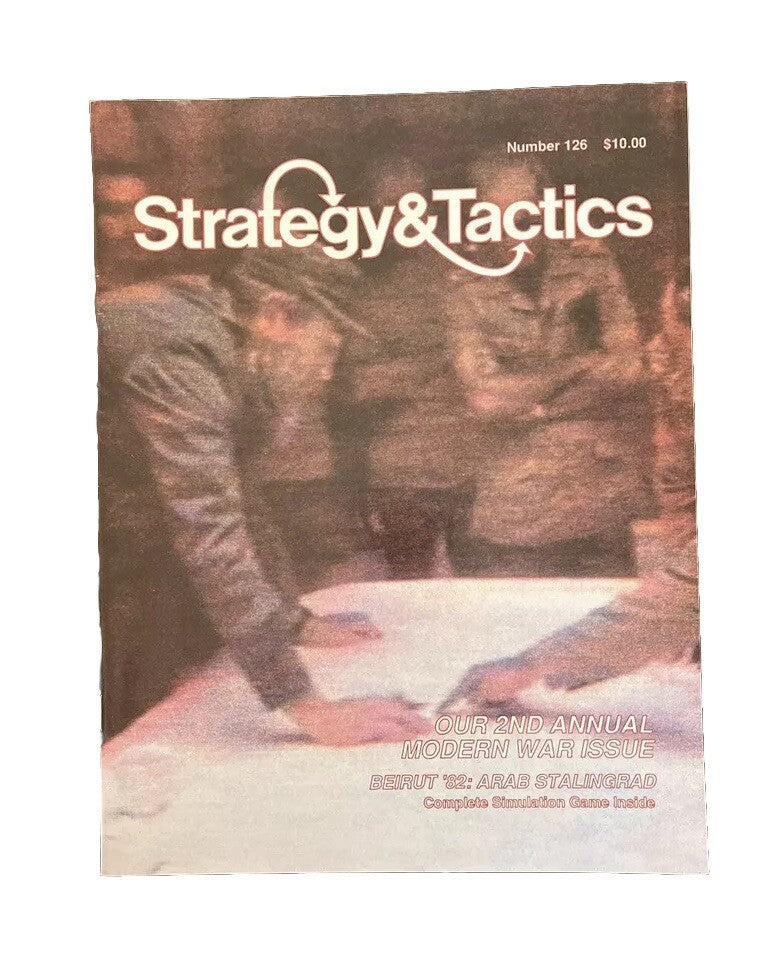 Strategy & Tactics History Wargame Magazine #126 Our 2nd Annual Modern War Issue