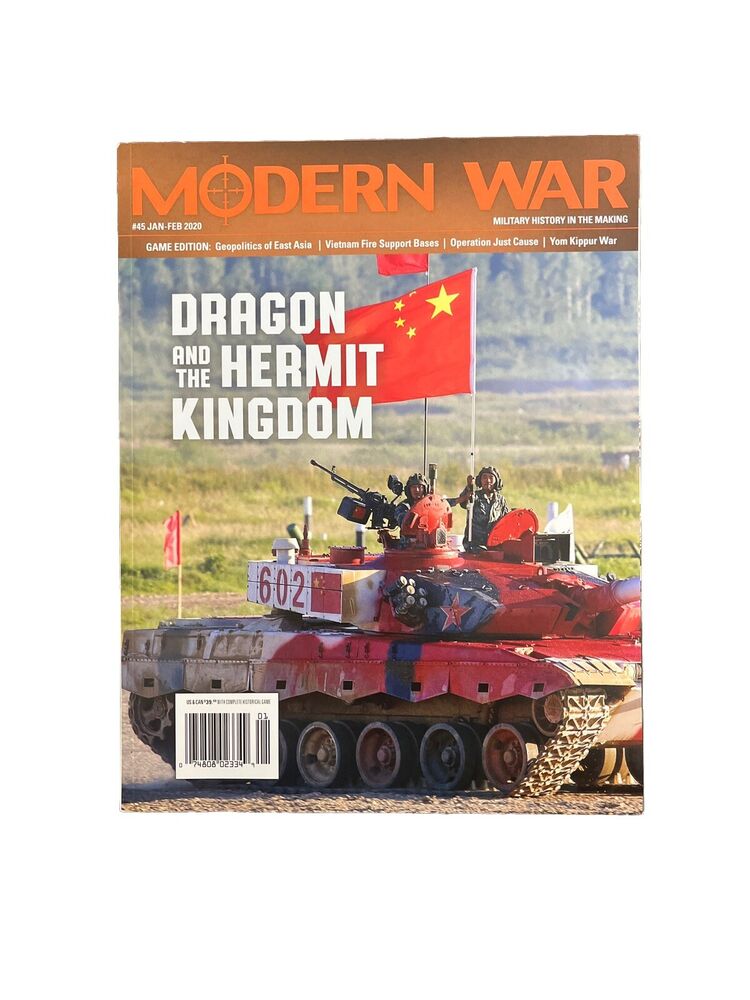 Modern War Magazine #45 With Historical Game-Dragon And The Hermit Kingdom