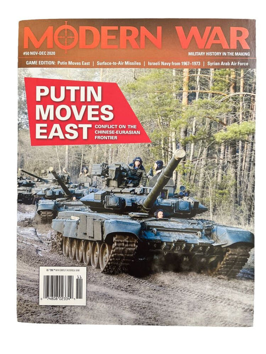 Decision Games Modern War Magazine With Complete Game #50 - Putin Moves East