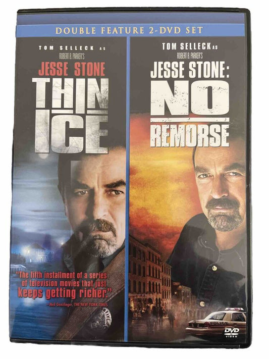 Jesse Stone Thin Ice / No Remorse - DVD - VERY GOOD