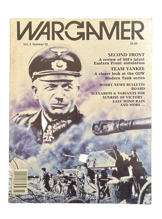 Historical Vintage The Wargamer Magazine - Vol 2 #20 - Second Front Team Yankee