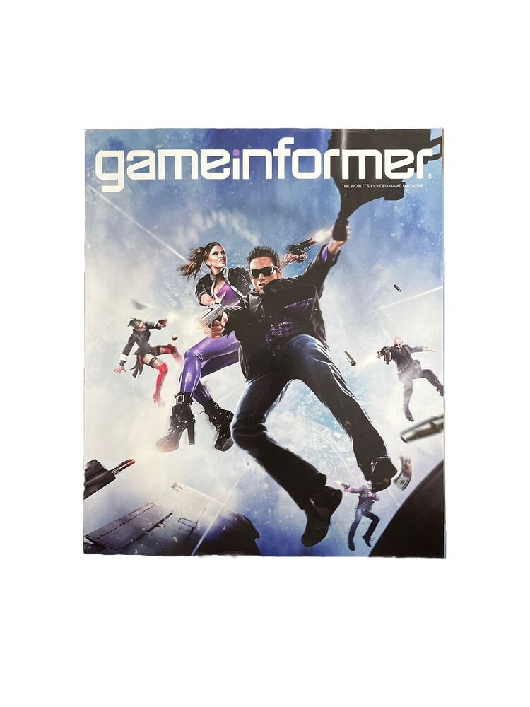 Game Informer Vintage Video Game Magazine #216 April 2011 Saints Row: The Third