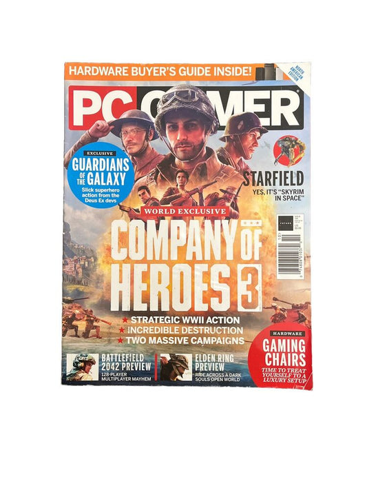 PC GAMER #348 OCT 2021 COMPANY OF HEROES 3 Vintage Computer Video Game Magazine