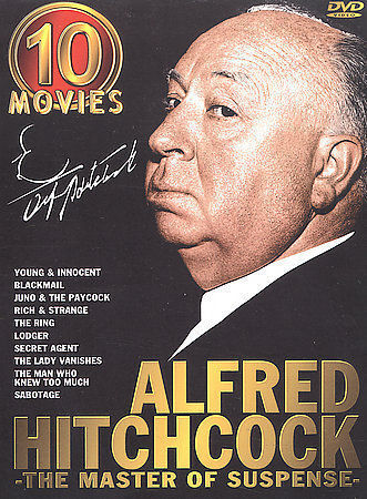 Alfred Hitchcock - Master of Suspense 10-Movie Set (DVD, 2003, 5-Disc Set)