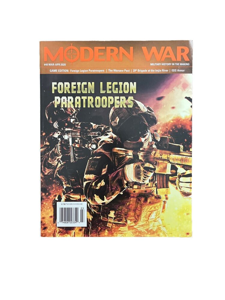 Modern War Magazine #46 & Complete Historical Game - Foreign Legion Paratroopers