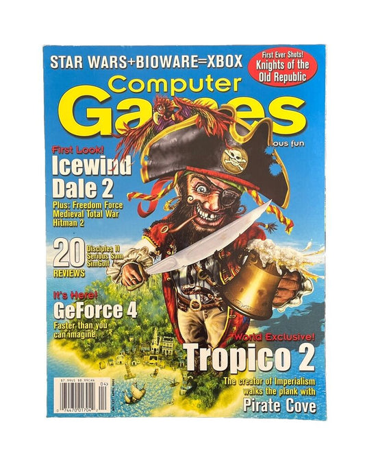 Vintage Collectable Computer Games Magazine #137 April 2002 - Tropico 2