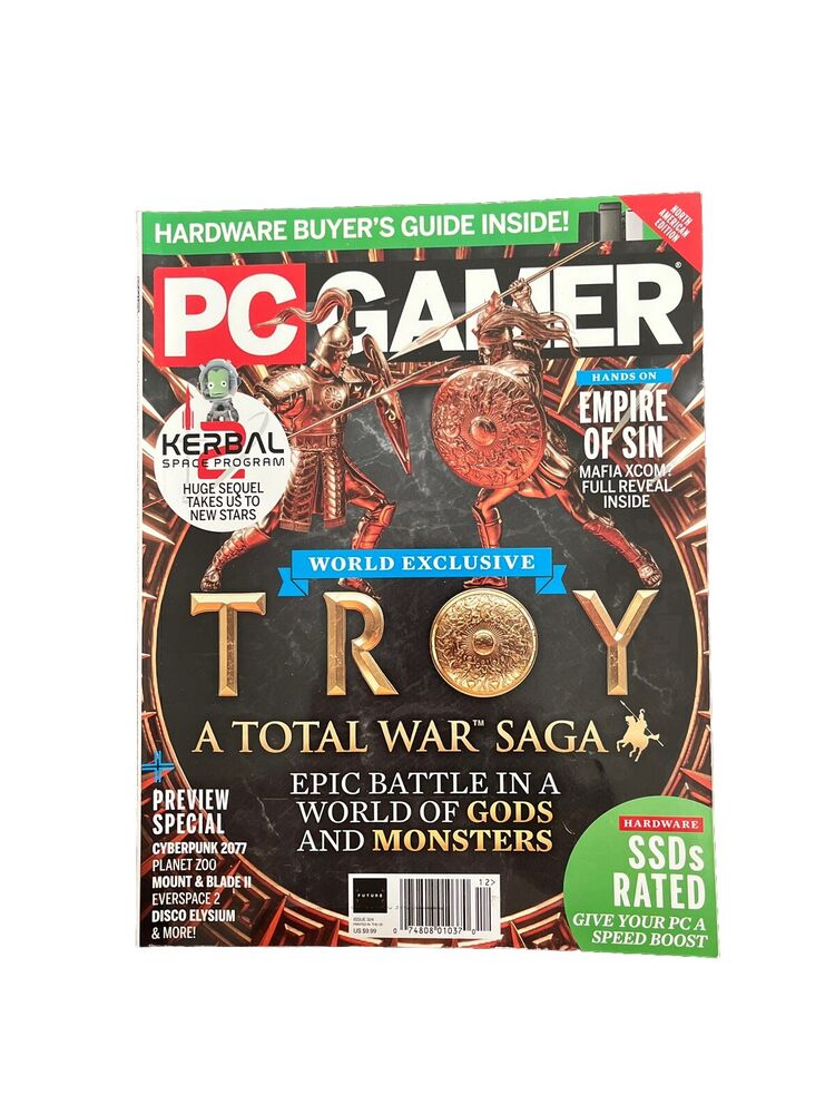 PC Gamer Video Magazine December 2019 #324 Troy A Total War Saga Empire Of Sin