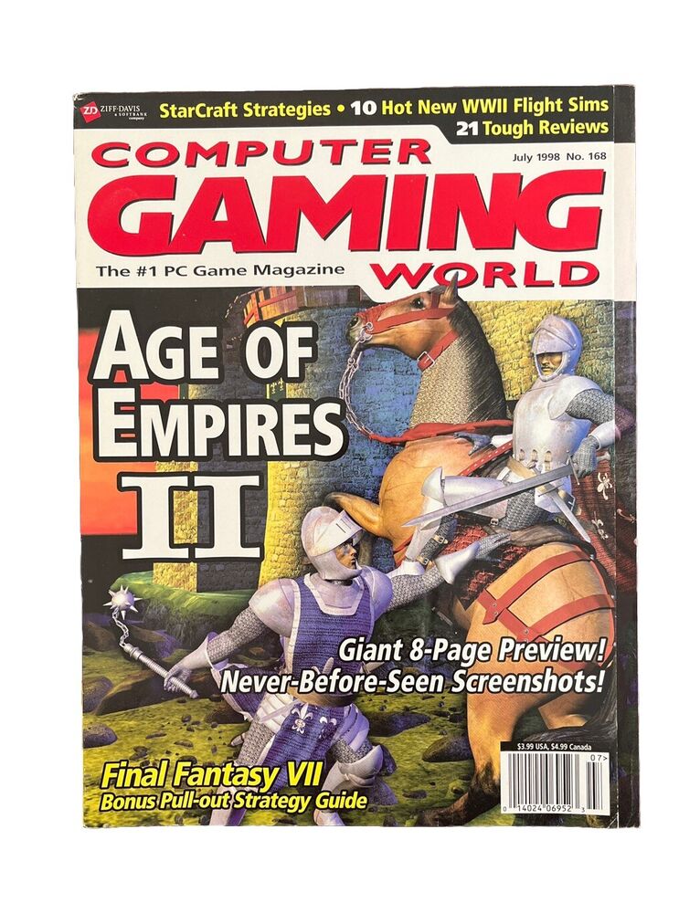 Vintage Computer Gaming World Magazine #168 July 1998 - Age Of Empires II