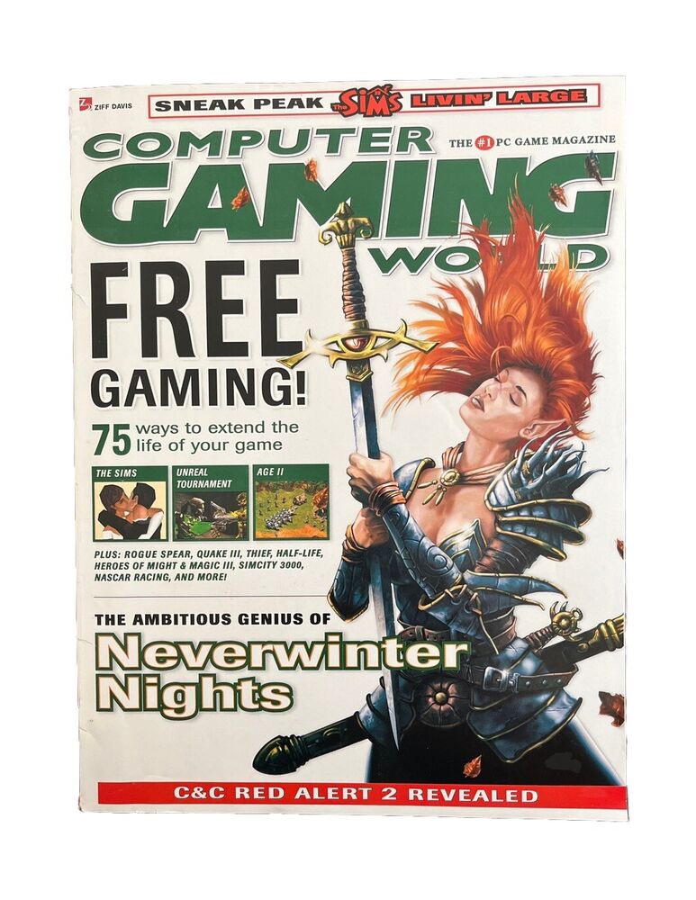 Vintage Computer Gaming World Magazine #192 July 2000 - Neverwinter Nights