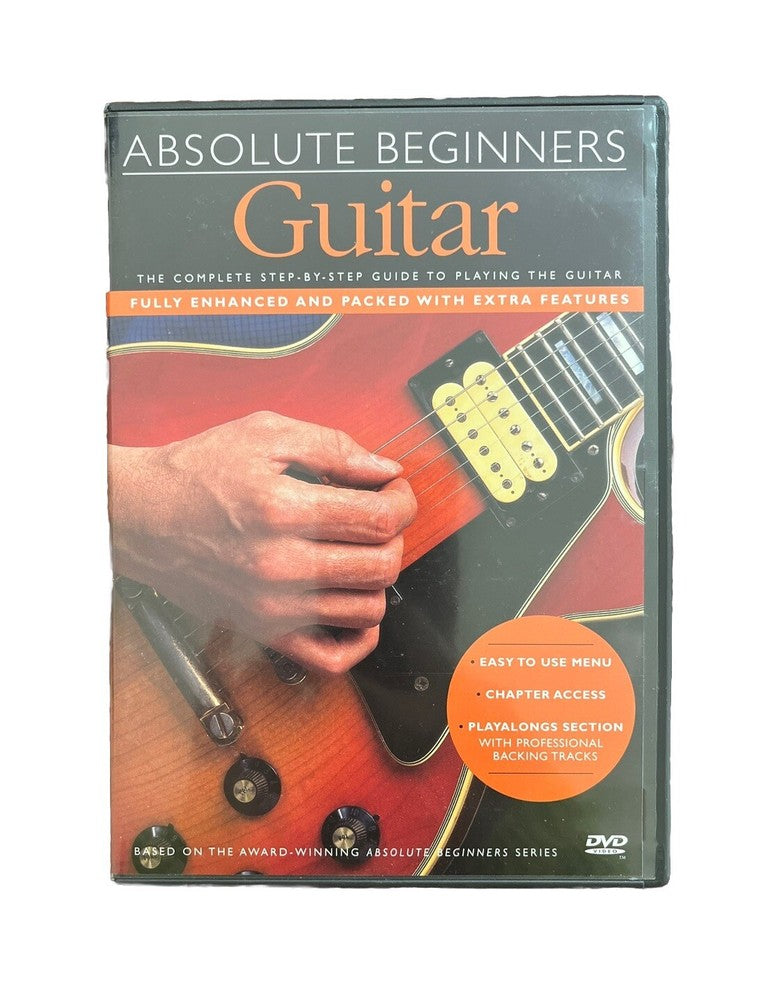 Absolute Beginners Guitar Learning Videos DVD