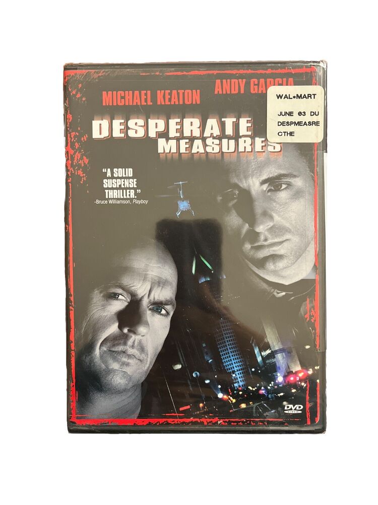 Desperate Measures (DVD, 1998, Widescreen & Full, Multiple Lang, Subs,) Keaton