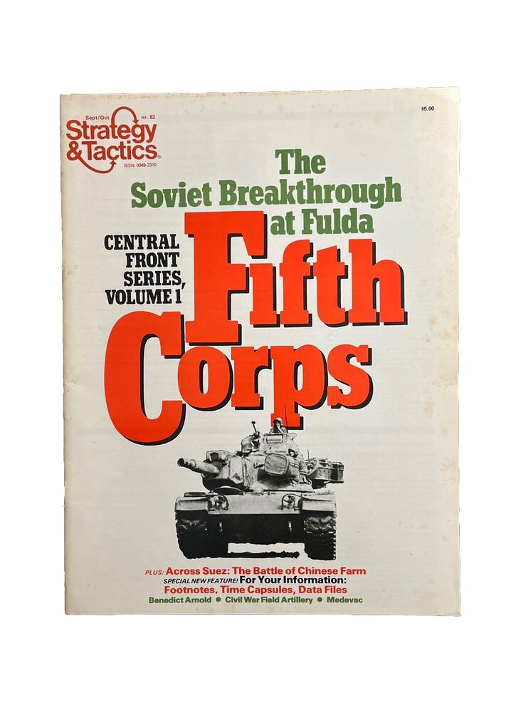 SPI Strategy&Tactics Magazine #82 - The Soviet Breakthrough At Fulda Fifth Corps