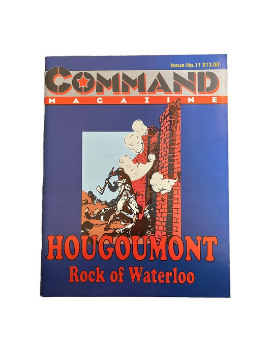 XTR Vintage Collectable Command Wargame Magazine #11 July-Aug 1991 - Hougoumont