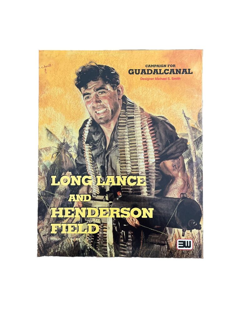 Campaign for Guadalcanal - Long Lance and Henderson Field Board Game Unpunched