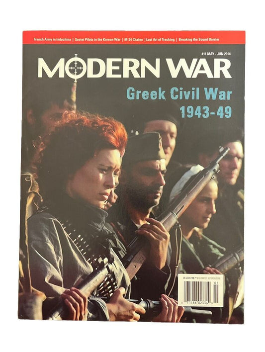 Vintage Collectable Modern War Game Magazine #11 2014 - Greek Civil War 1943-49