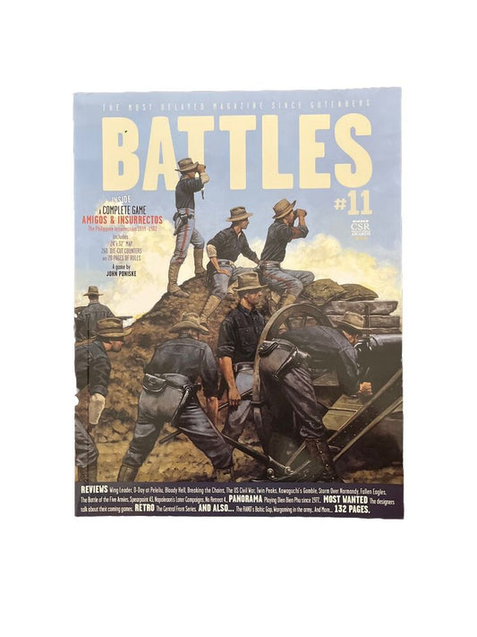 Battles Magazine #11 With Complete Historical War Game Amigos & Insurrectos