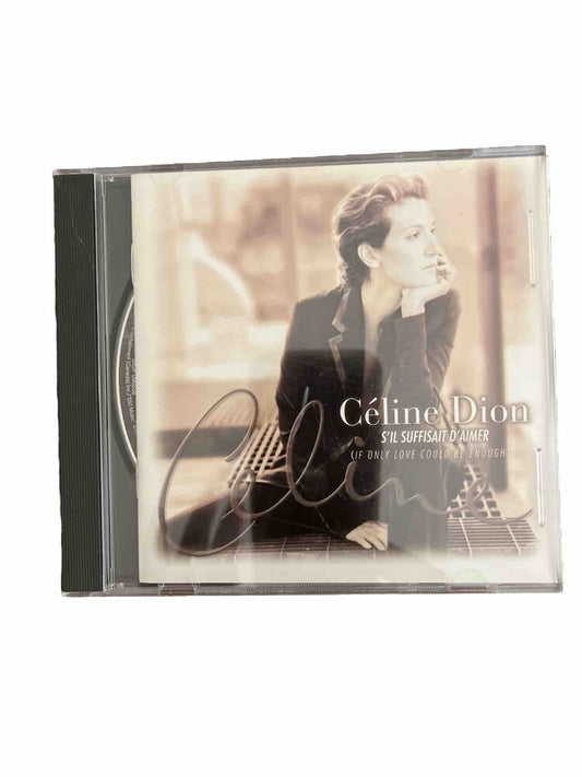 S'Il Suffisait d'Aimer (If It Is Enough to Love) by Céline Dion (CD,...