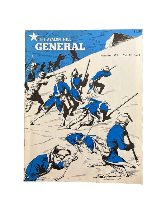 Avalon Hill The General Antique Collectable Tabletop Game Magazine Vol.12 #1