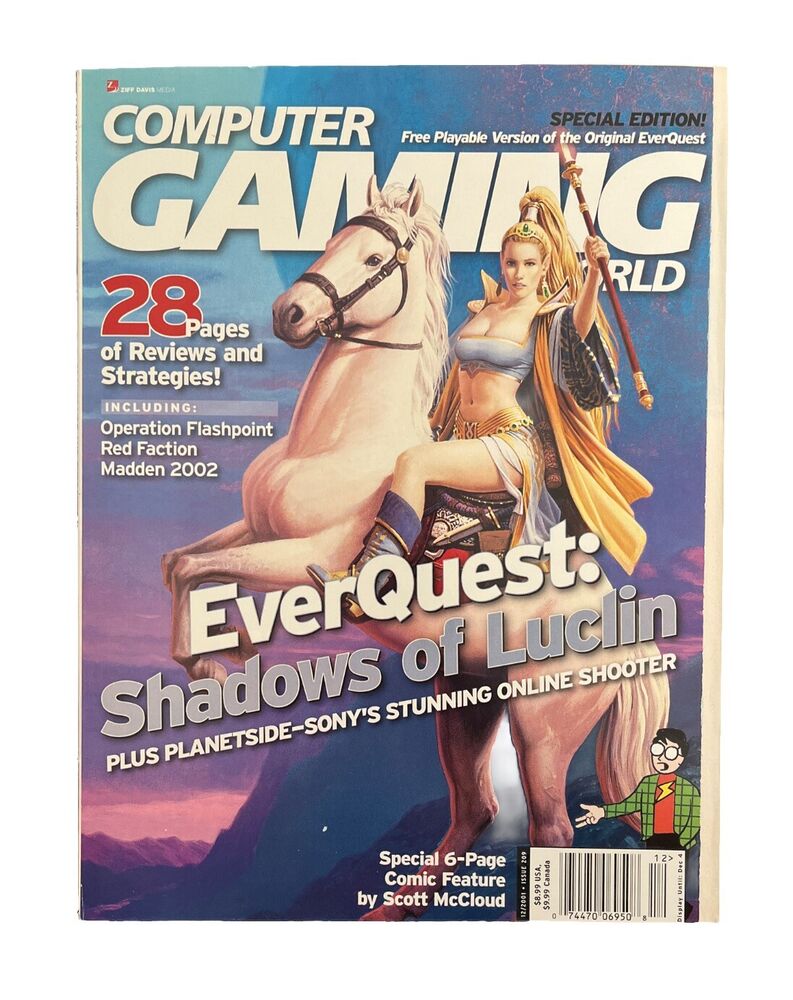 Computer Gaming World Magazine #209 December 2001 - EverQuest: Shadows Of Luclin