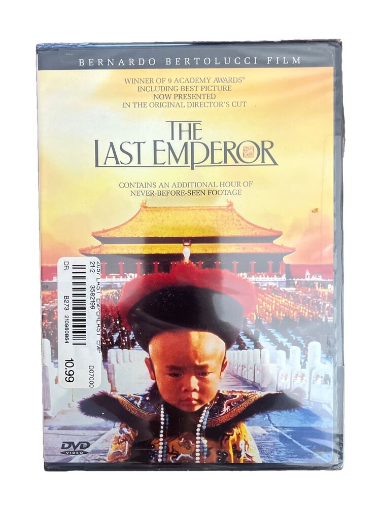 The Last Emperor 1987 (DVD, 1998, Director’s Cut Unrated) New Sealed