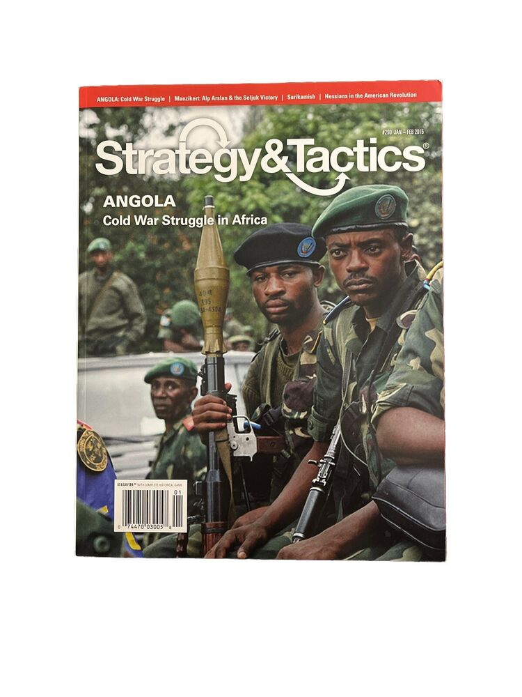 Strategy & Tactics Magazine With Game #290 Angola: Cold War Struggle In Africa