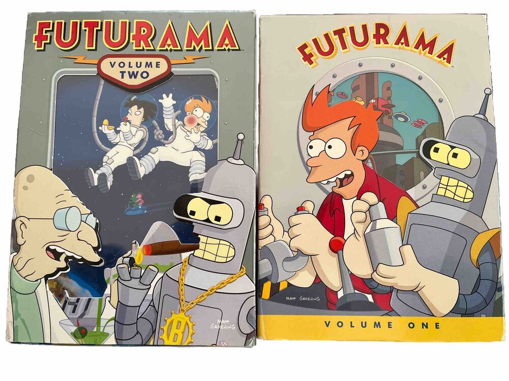 Futurama TV Series DVD Sets Vol. 1-4 Volume Season 1, 2, 3, 4 Complete Sets