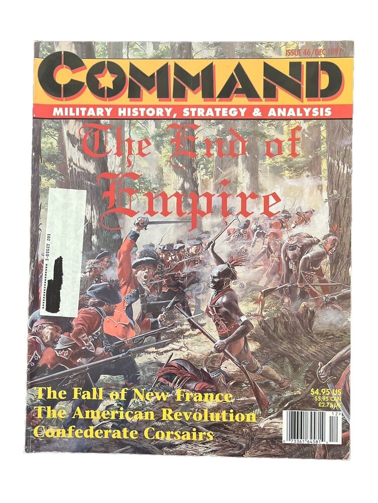 XTR Command Military History Strategy Magazine #46 Oct 1997 - The End Of Empire