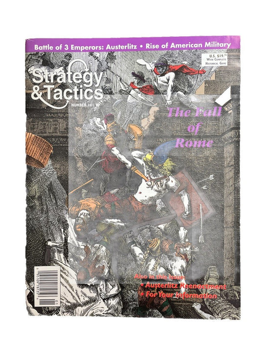 Strategy & Tactics Tabletop Wargame Magazine #181 The Fall Of Rome