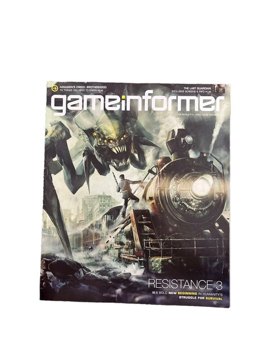 Game Informer Collectable Video Game Magazine #211 November 2010 Resistance 3