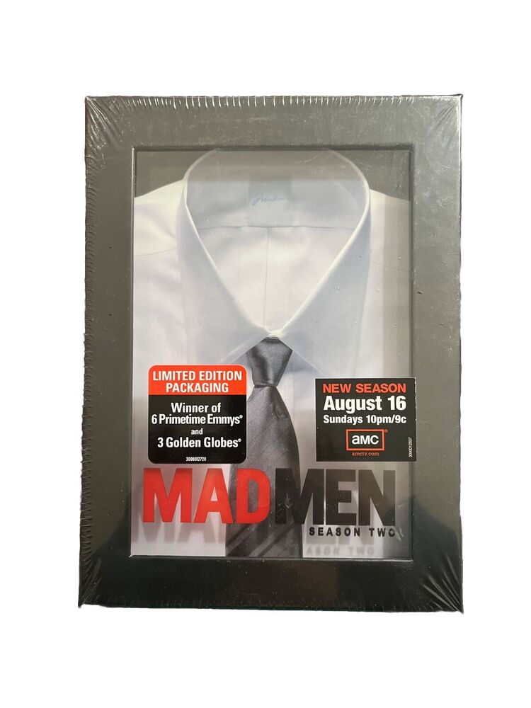 Mad Men: Complete Second Season 2 (DVD, 2008, 4-Disc Set) NEW