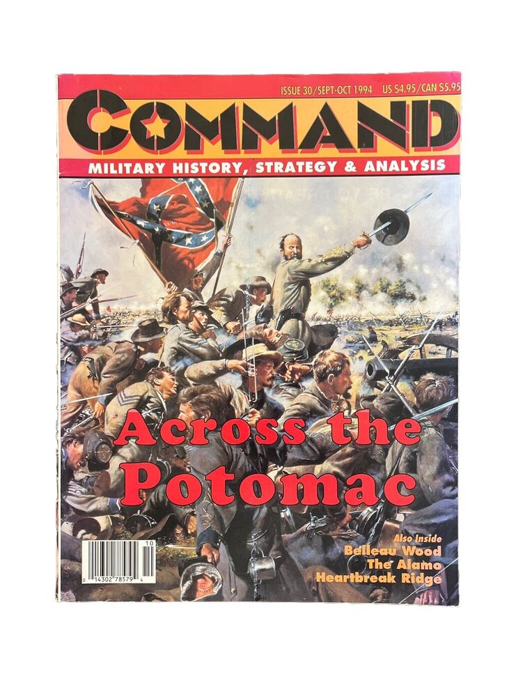 XTR Collectable Command Military History Magazine #30 1994 - Across The Potomac