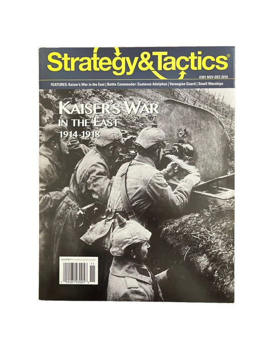 Strategy & tactics Military History Magazine #301 with Board Game Kaiser's War