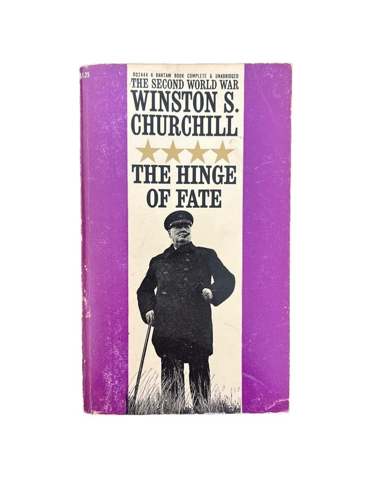 The Hinge of Fate by Winston Churchill Volume 4 WW2 (1962 Trade Paperback)