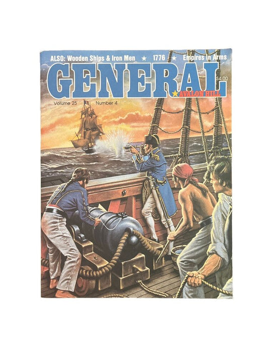 AVALON HILL GENERAL Collectable Vintage Magazine VOL. 25 #4 EMPIRES IN ARMS