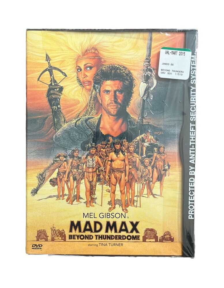 Vintage Movie Mad Max: Beyond Thunderdome (Snap Case, DVD, 1997, Warner Bros)