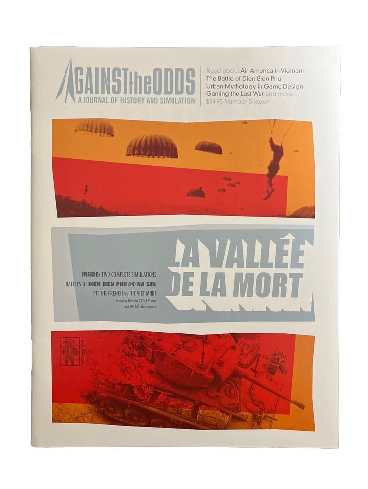 AGAINST THE ODDS Mag #16 With Historical Board Game - La Vallee De La Mort