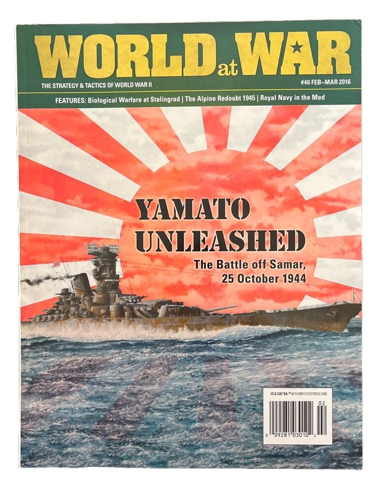 Vintage World At War Magazine #46 2016 - Yamato Unleashed The Battle Off Samar