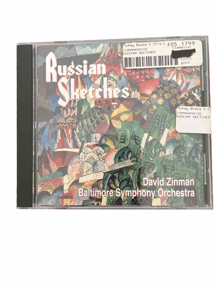 RUSSIAN SKETCHES; David Zinman, Conductor; CD (1995); Pre-Owned, VG